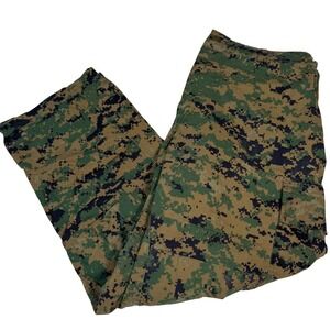 VTG USMC Men XL 40x30 Camouflage Combat Pants Trousers Digital Woodland Tactical